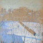 Vincenzo Lovato esposizione dipinti 800 e 900 - Veduta di Mestre anno 1929 - Autore Giuseppe Urbani De Gheltof
